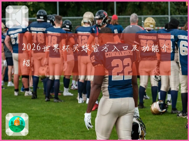 2026世界杯买球官方入口及功能介绍